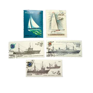 تمبر یادگاری مدل کشتی کد DS2290 مجموعه 5 عددی