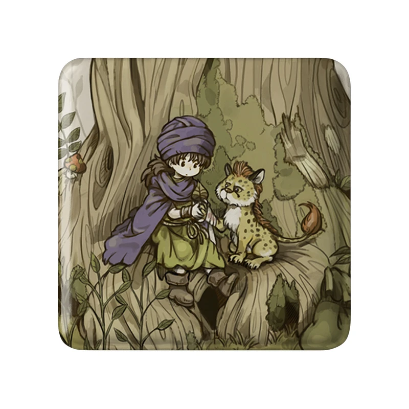 مگنت خندالو طرح بازی دراگون کوئست (Dragon Quest) مدل مربعی کد 35282