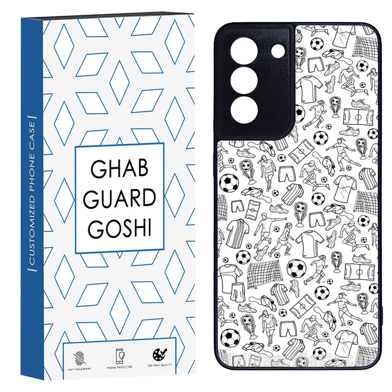 کاور قاب گارد گوشی طرح فوتبال کد TPU-118 مناسب برای گوشی موبایل سامسونگ Galaxy S21 fe