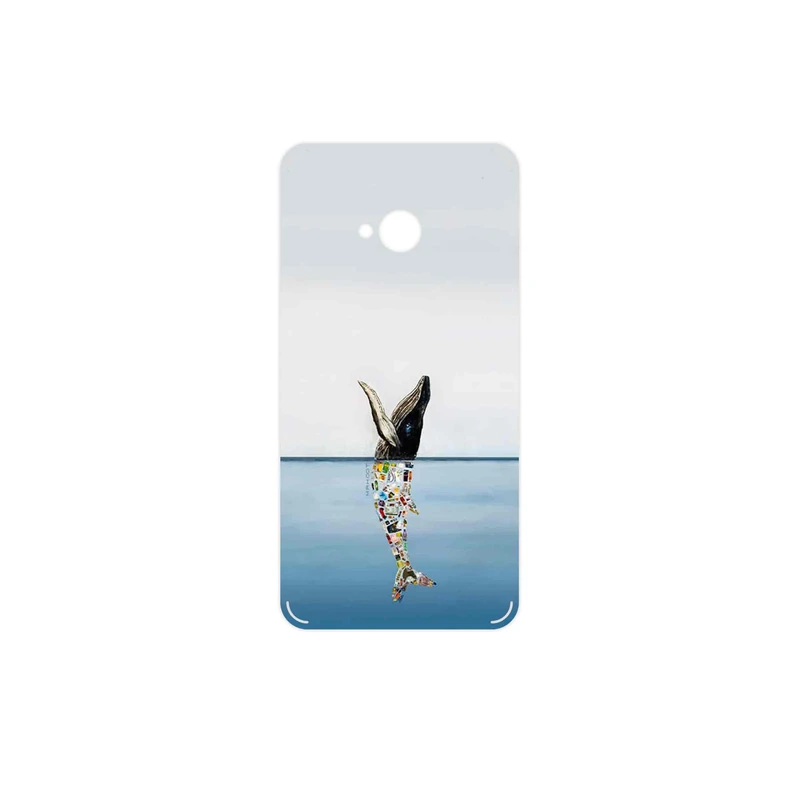 برچسب پوششی ماهوت مدل Collage of Sea Trash مناسب برای گوشی موبایل اچ تی سی One