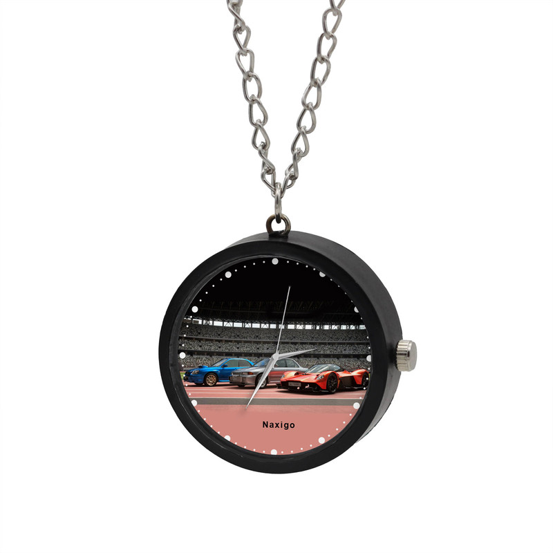 ساعت گردنبندی عقربه ای ناکسیگو مدل Gran Turismo 7 کد NF13573