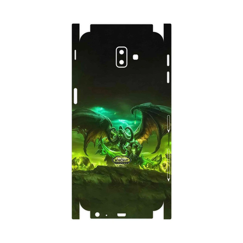برچسب پوششی ماهوت مدل Warcraft Game Series-FullSkin مناسب برای گوشی موبایل سامسونگ Galaxy J6 Plus