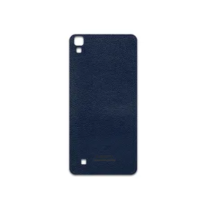 MAHOOT Deep-Blue-Leather Cover Sticker for LG X Power