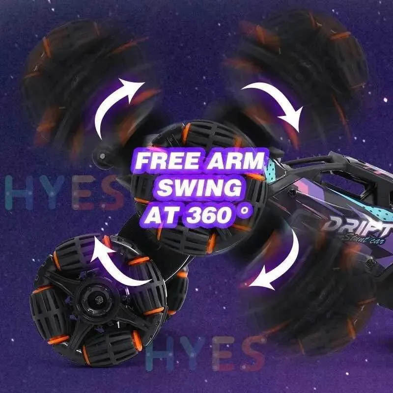 ماشین بازی کنترلی مدل ضخره نورد فضایی طرح شش چرخ دودزا کد 8906A