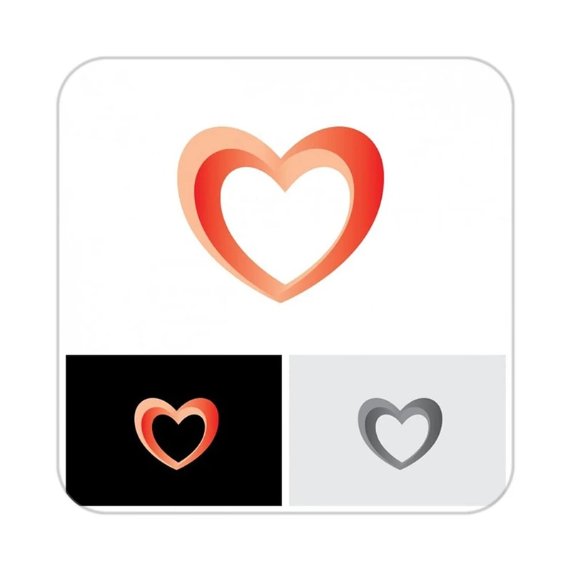 زیر لیوانی کاکتی طرح عاشقانه مدل mp38555