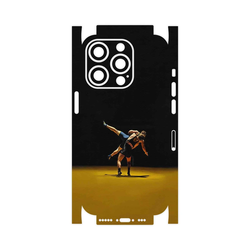برچسب پوششی ماهوت مدل Wrestling-FullSkin مناسب برای گوشی موبایل اپل iPhone 14 Pro
