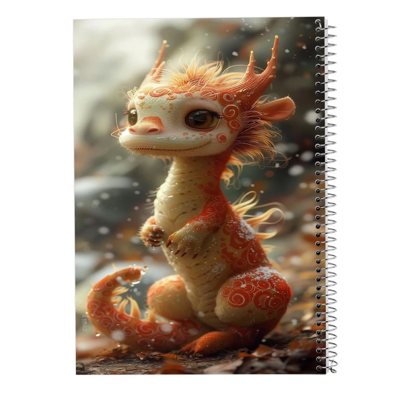 دفتر لیست خرید 50 برگ مدوپد مدل اژدها کد DF16780