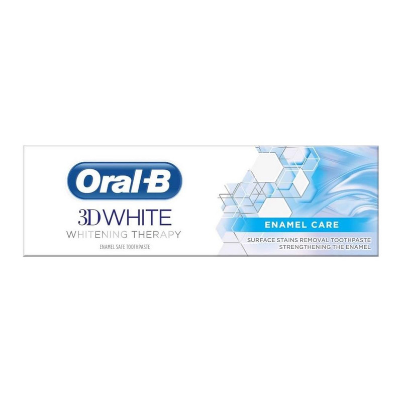 خمیر دندان اورال-بی مدل Enamel care حجم 75 میلی لیتر