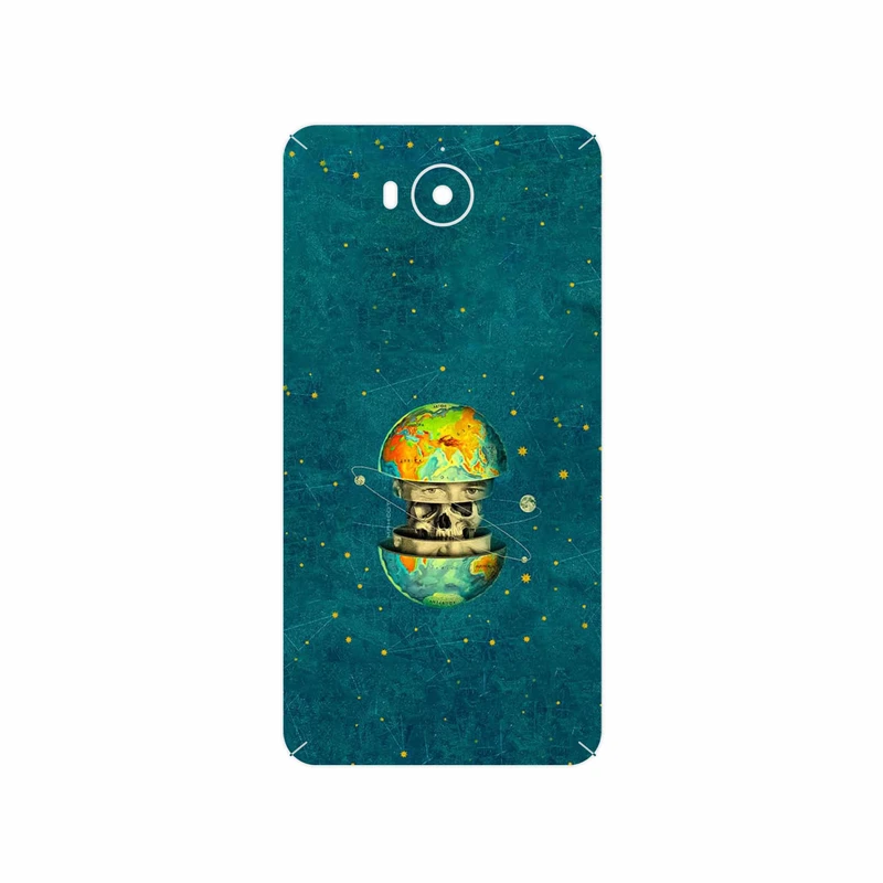 برچسب پوششی ماهوت مدل Collage of Earth Face مناسب برای گوشی موبایل هوآوی Y5 2017