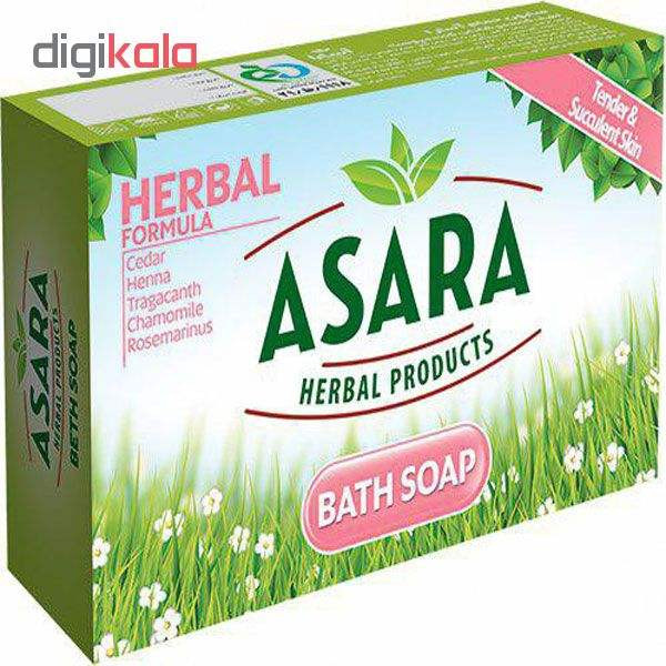 صابون شستشو آسارا مدل Herbal وزن 100 گرم بسته 2 عددی صابون شستشو آسارا مدل Herbal وزن 100 گرم بسته 2 عددی