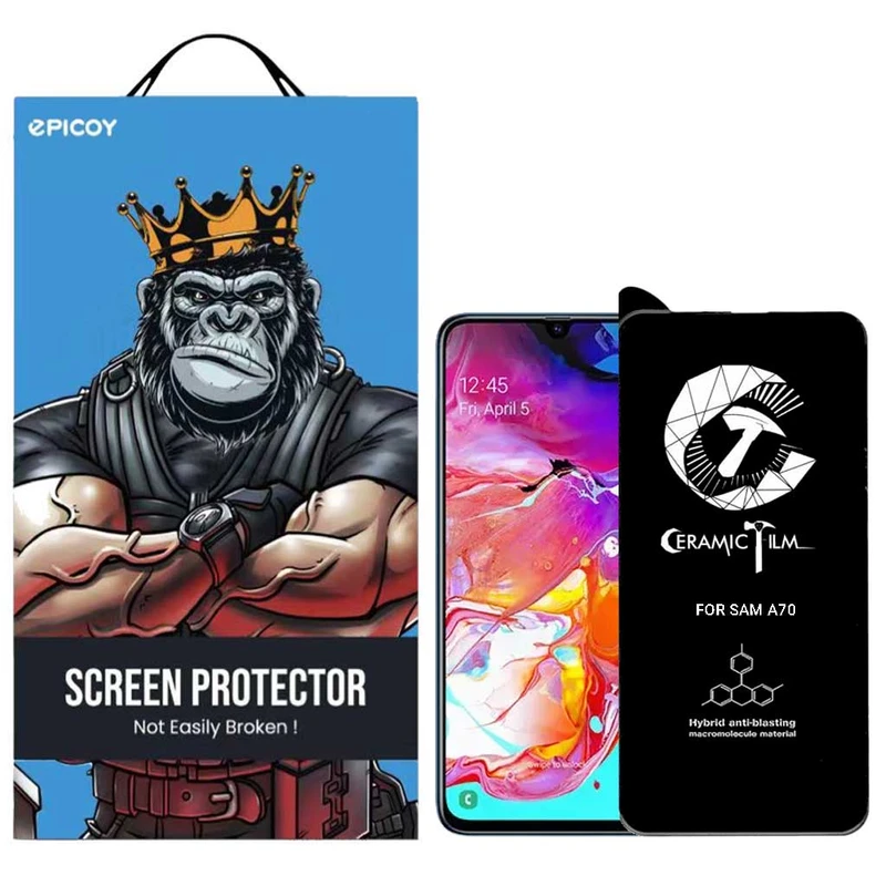 محافظ صفحه نمایش سرامیکی اپیکوی مدل CR7 مناسب برای گوشی موبایل سامسونگ Galaxy A70