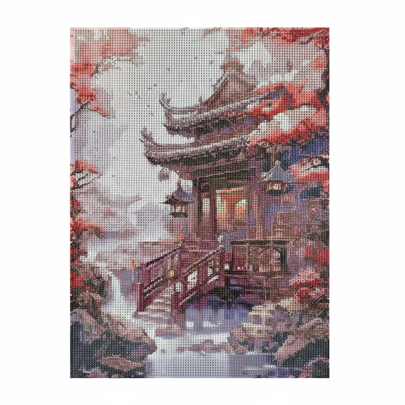 بازی آموزشی مدل تابلو نقاشی الماسی طرح بزرگسال کد C3443