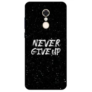 Megafone Never give up 1871 Cover For Xiaomi Redmi 5