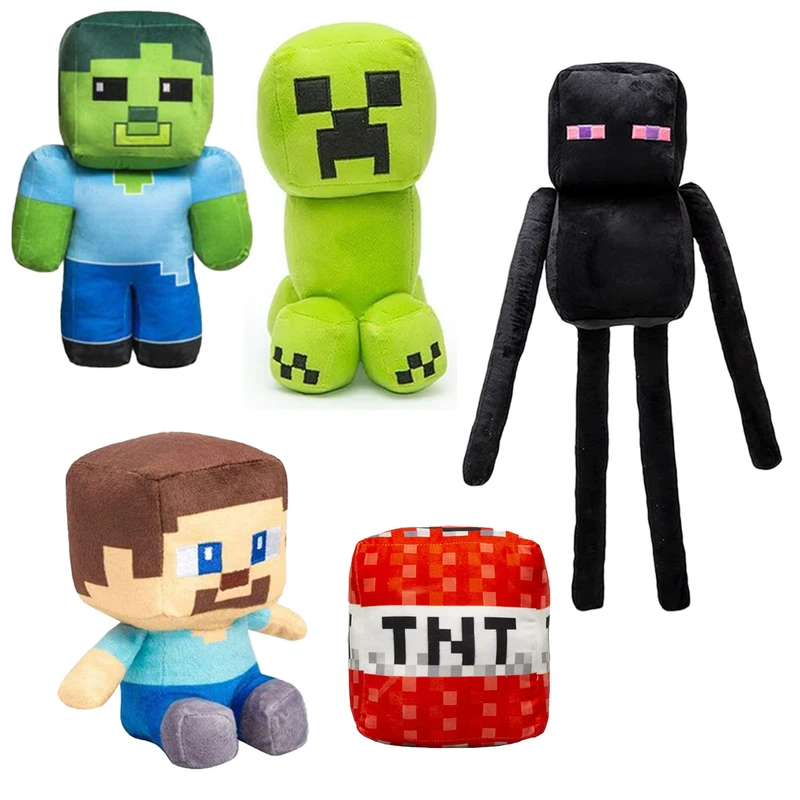 عروسک مدل ماینکرافت کد monitoys5522 مجموعه 5 عددی