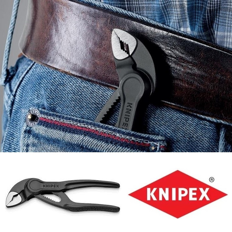 انبر کلاغی کنیپکس مدل Cobra 8700100 سایز 4 اینچ