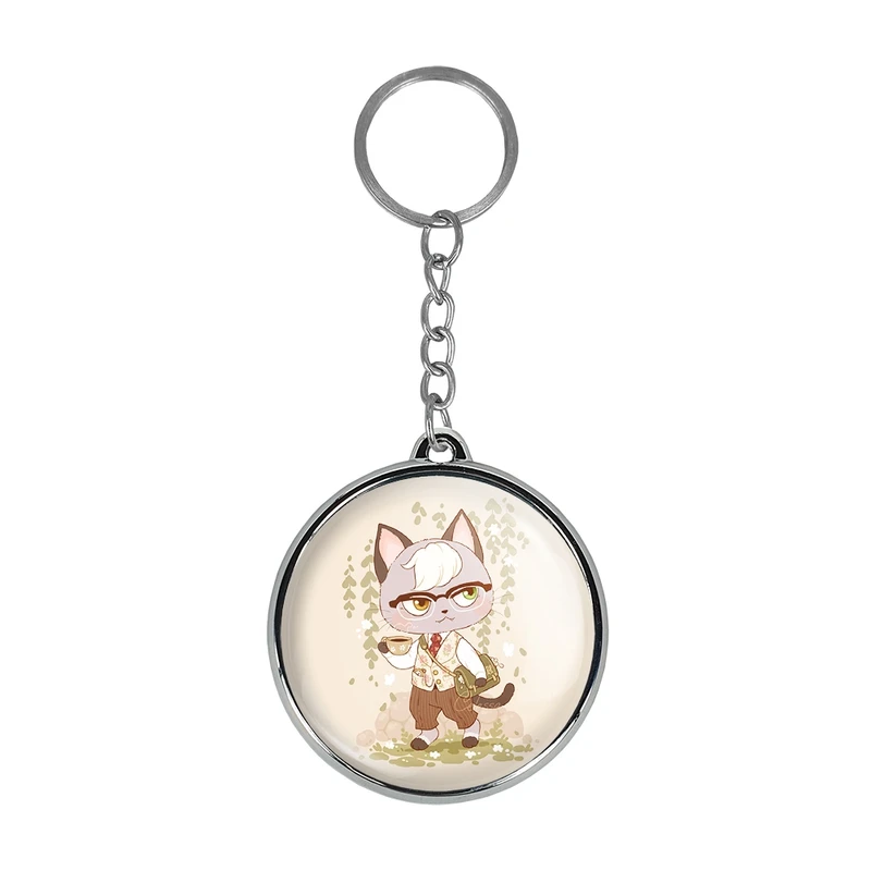 جاکلیدی خندالو طرح بازی انیمال کراسینگ (Animal Crossing) مدل دوطرفه کد 3267132672