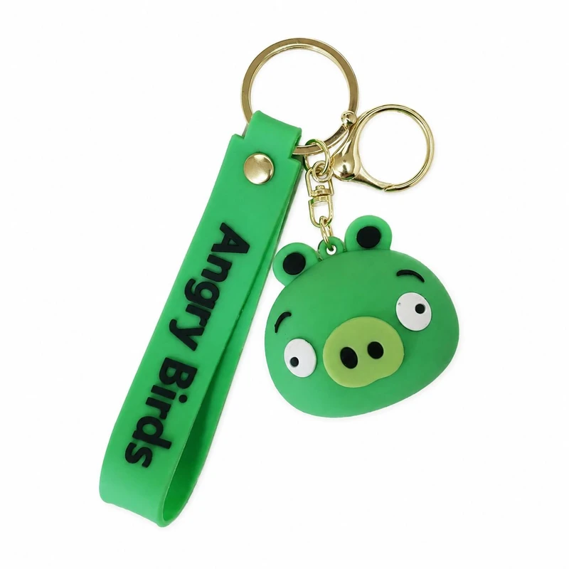 جاکلیدی عروسکی طرح خوک انگری بردز مدل Pig 