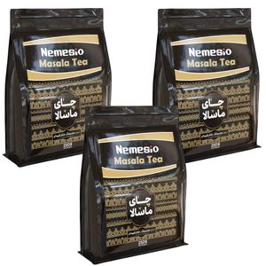 نقد و بررسی چای ماسالا حاوی جنسینگ با شکر قهوه ای نمسیو - 250 گرم بسته 3 عددی توسط خریداران