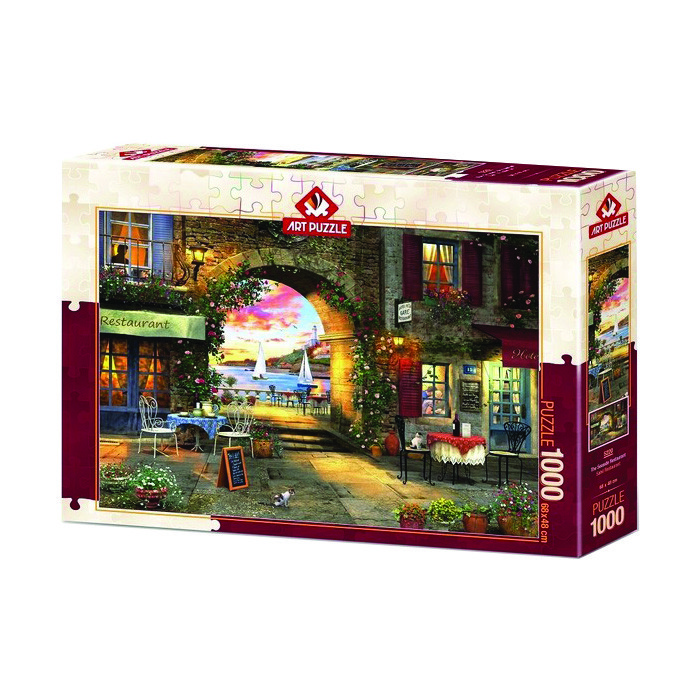 پازل 1000 تکه آرت پازل مدل The Seaside Restaurant كد 5220