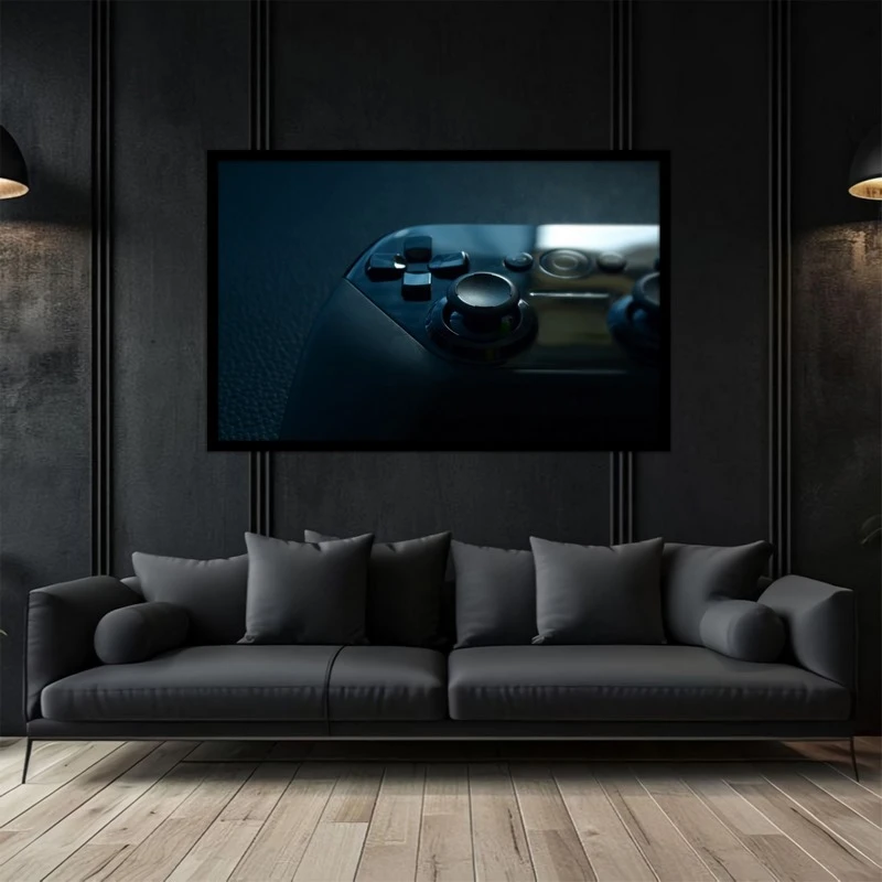 تابلو بکلیت طرح گیمینگ و گیم نت دسته بازی مدل B-bu5192