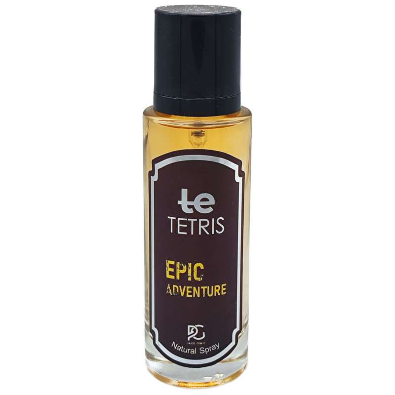 عطر جیبی مردانه تتریس مدل اپیک-ادونچر بارایحه تلخ حجم 35 میلی لیتر عطر جیبی مردانه تتریس مدل اپیک-ادونچر بارایحه تلخ حجم 35 میلی لیتر