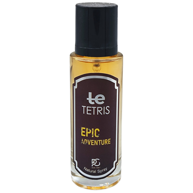عطر جیبی مردانه تتریس مدل اپیک-ادونچر بارایحه تلخ حجم 35 میلی لیتر عطر جیبی مردانه تتریس مدل اپیک-ادونچر بارایحه تلخ حجم 35 میلی لیتر