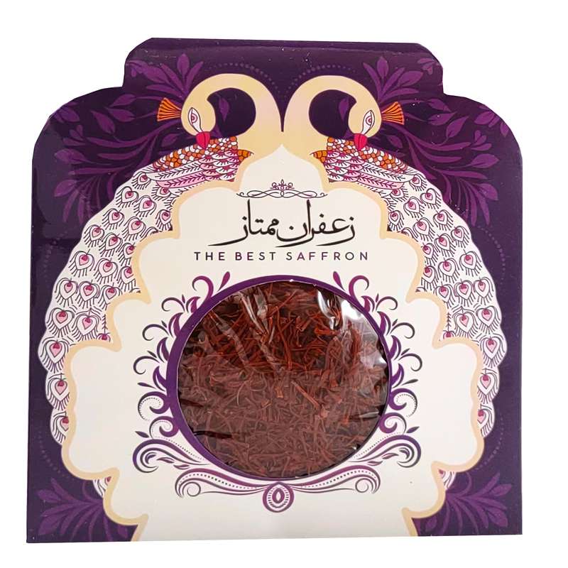 زعفران سرگل قاینات - 4.608 گرم بسته 10 عددی