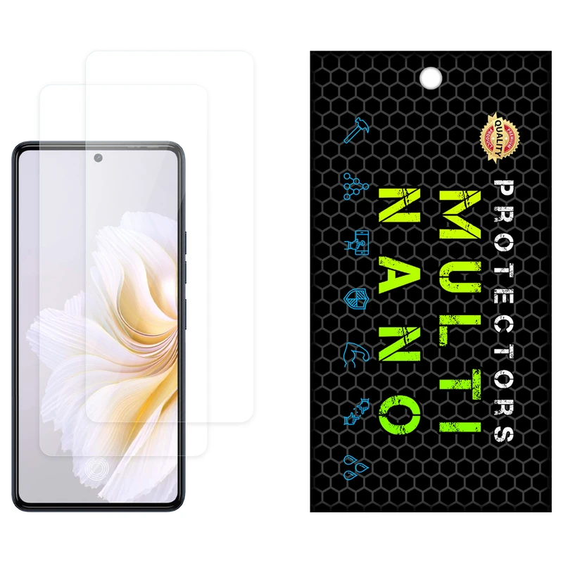  محافظ صفحه نمایش مولتی نانو مدل X-S2N مناسب برای گوشی موبایل تکنو Camon 20 Pro بسته دو عددی