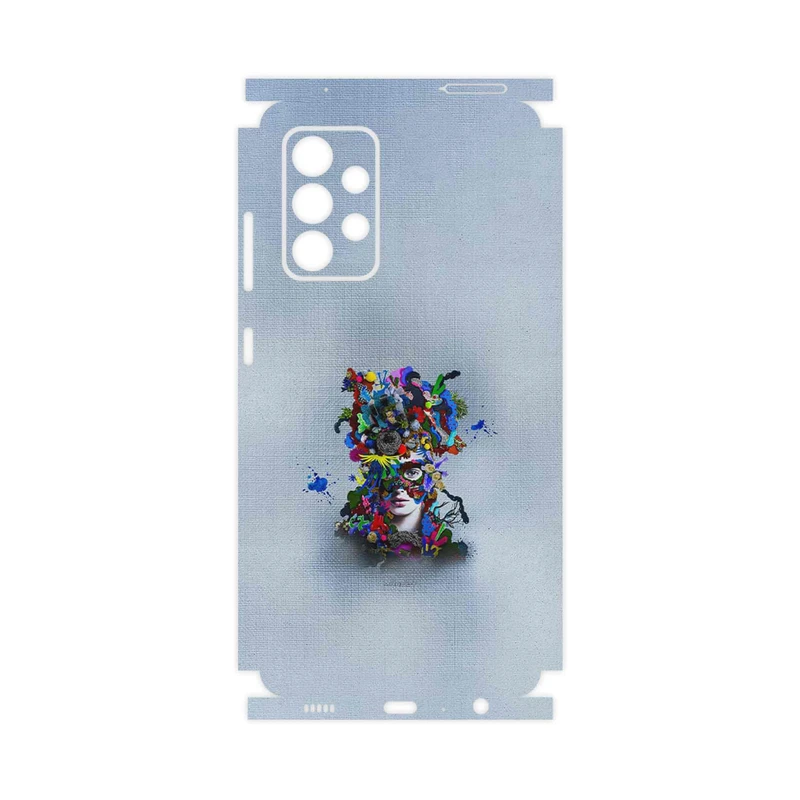 برچسب پوششی ماهوت مدل Collage of surreal Portrait of Women 4-FullSkin مناسب برای گوشی موبایل سامسونگ Galaxy A52 4G