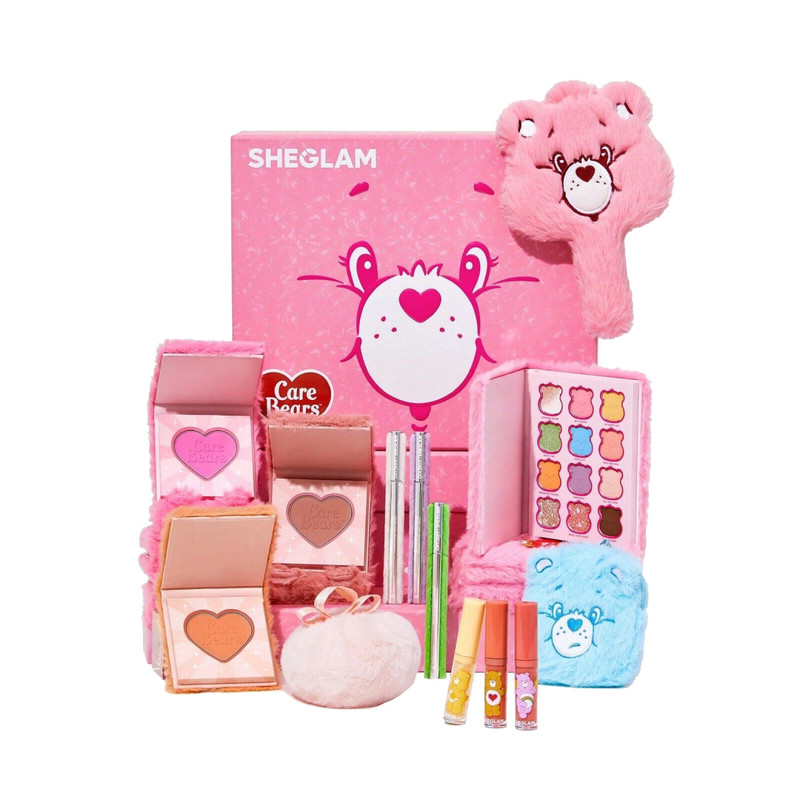 مجموعه لوازم آرایش شیگلم مدل X CARE BEARS بسته 11 عددی