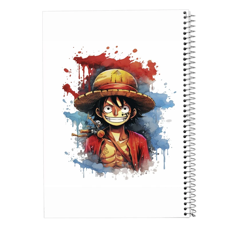 دفتر مشق 100 برگ مدوپد مدل وان پیس One Piece کد DF11753