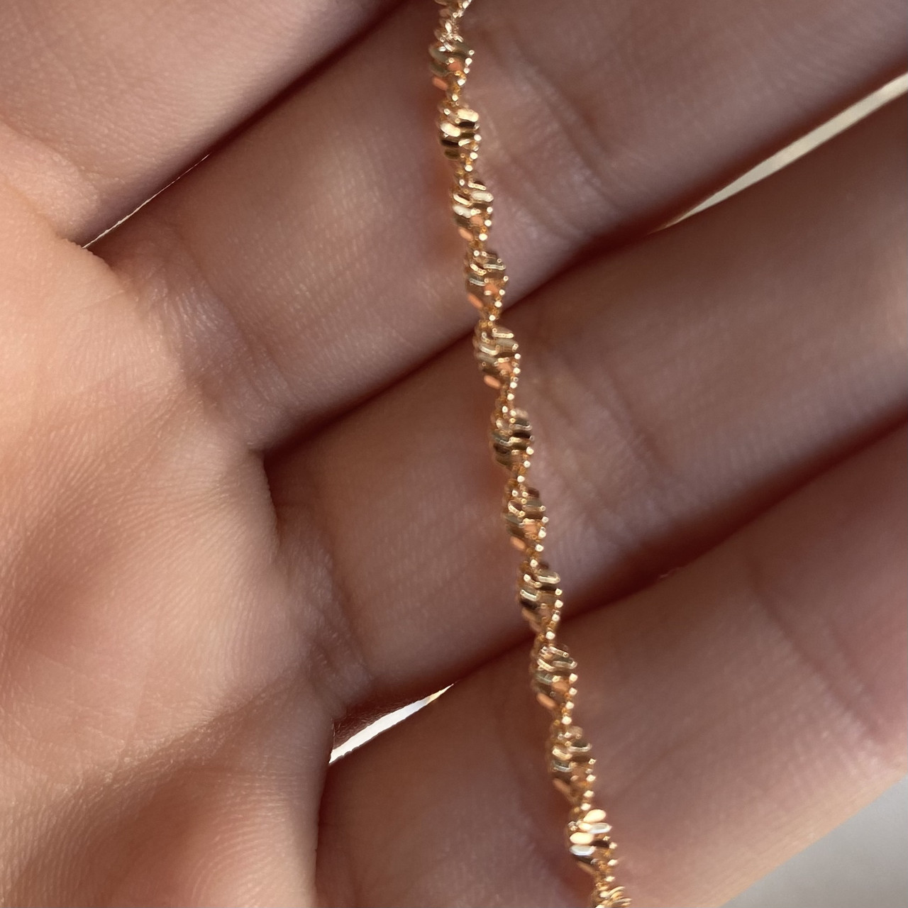 زنجیر زنانه ژوپینگ مدل مارپیچ زنجیر زنانه ژوپینگ مدل مارپیچ