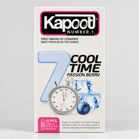 کاندوم تاخیری یک ساعته کاپوت مدل Cool Time بسته 12 عددی