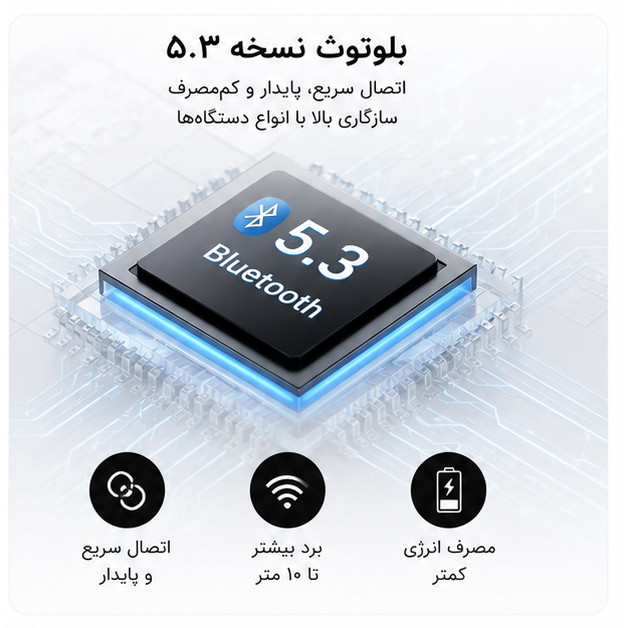 هدفون گیمینگ بلوتوثی مدل TWS