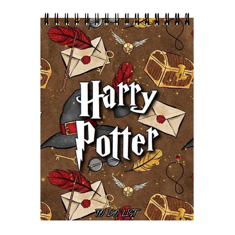 دفتر برنامه ریزی 60 برگ طرح هری پاتر کد 73