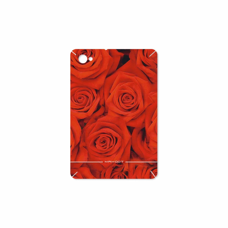 برچسب پوششی ماهوت مدل Red-Flower مناسب برای تبلت سامسونگ Galaxy Tab 7.7 2011 P6800