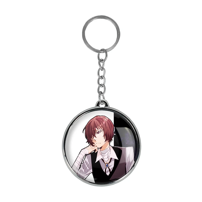 جاکلیدی خندالو طرح دازای و چویا انیمه سگ های ولگرد بانگو مدل دوطرفه کد A153