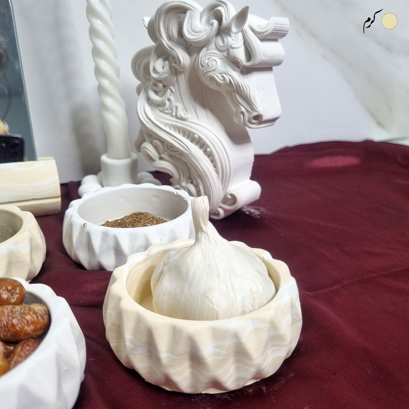 مجموعه ظروف هفت سین 10 پارچه مدل بهار