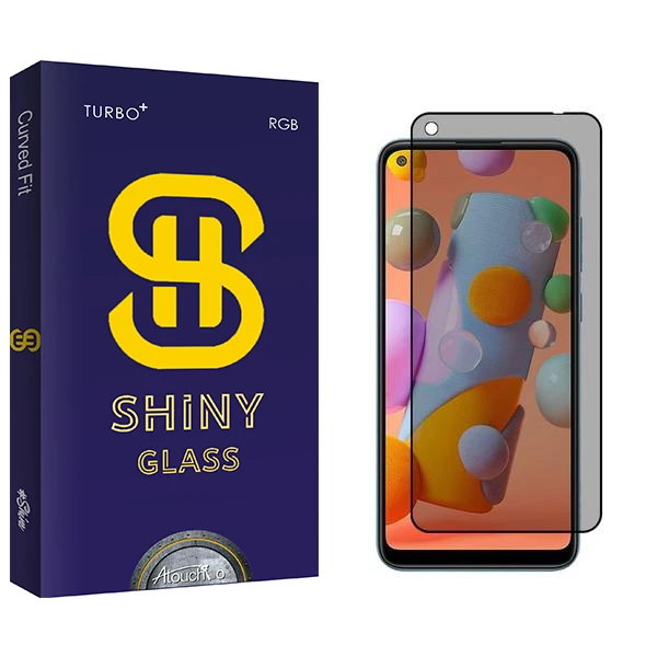 محافظ صفحه نمایش حریم شخصی آتوچبو مدل Shiny مناسب برای گوشی موبایل سامسونگ Galaxy A11