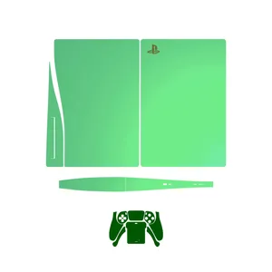 برچسب کنسول و دسته بازی PS5 ماهوت مدل Fluorescence_Metallic_Green