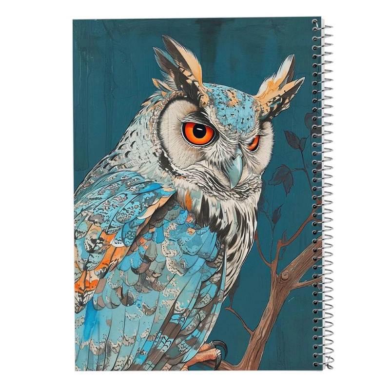 دفتر ژورنال نویسی 50 برگ مدوپد مدل نقطه ای طرح پرنده کد DF15230