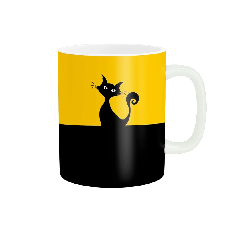 ماگ پاد آفرین طرح گربه کد 1851