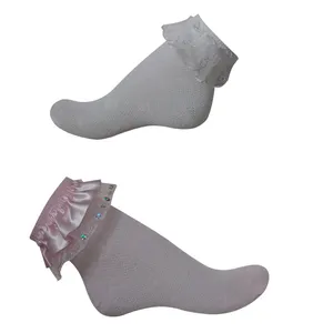 جوراب دخترانه کد 745مجموعه 2 عددی 