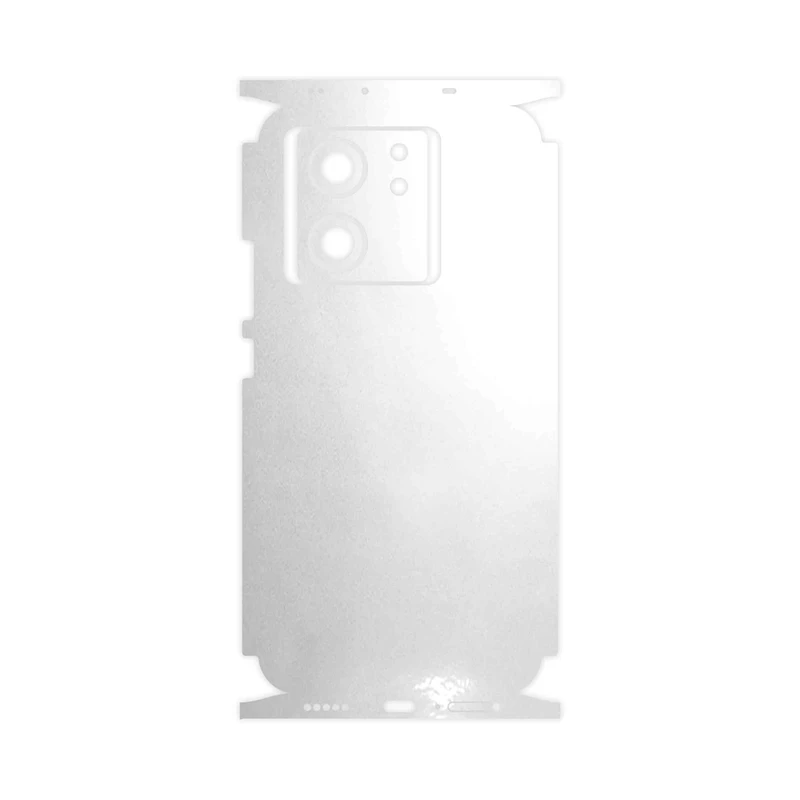برچسب پوششی ماهوت مدل Metallic-White-FullSkin مناسب برای گوشی موبایل شیائومی 13T