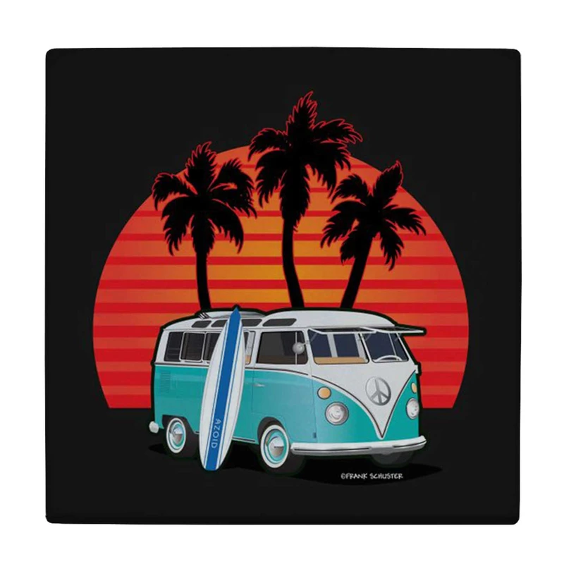 زیر لیوانی طرح فولکس واگن کد    3788947_1807