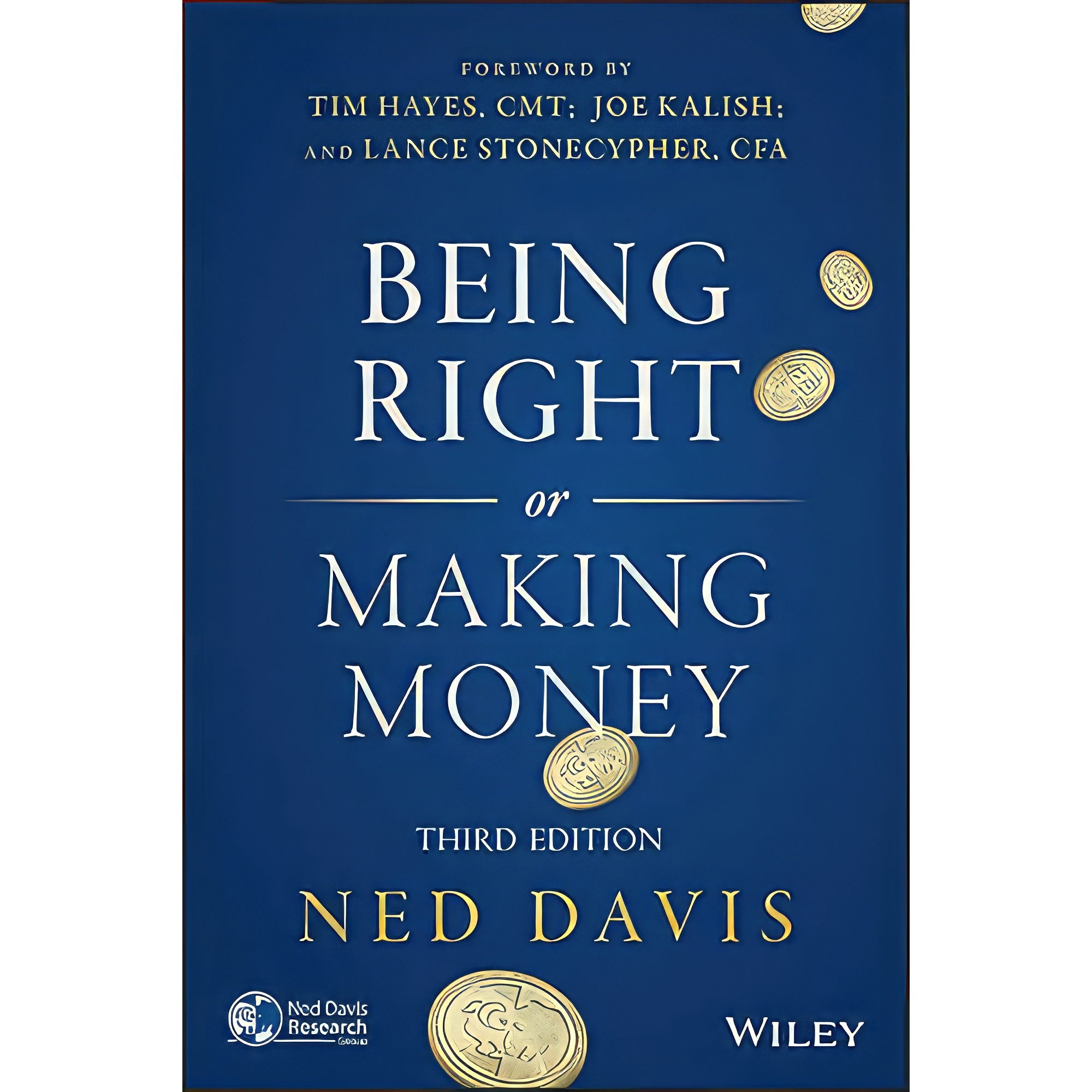 کتاب Being Right or Making Money اثر Ned Davis انتشارات Wiley