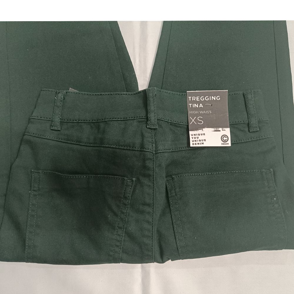 شلوار جین زنانه کوبوس مدل  moj 24689 tregging tina رنگ سبز -  - 6
