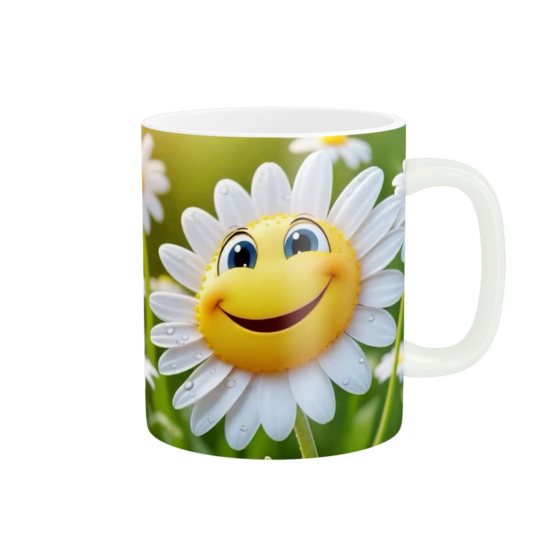 ماگ پاد آفرین طرح گل کد 4042