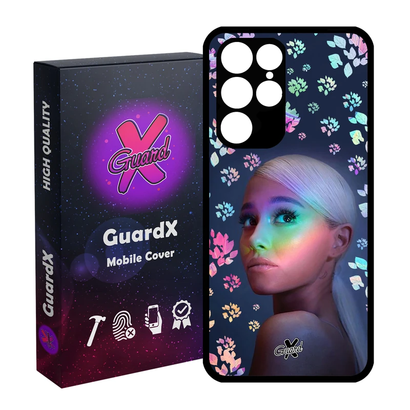 کاور گارد ایکس طرح Ariana مدل Glass10143 مناسب برای گوشی موبایل سامسونگ Galaxy S22 Ultra