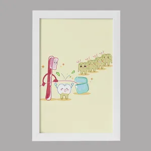 تابلو کودک خندالو مدل دندان و دندان پزشکی کودکانه کد 36719